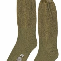 Rothco Olive Drab - Military GI Style Cushion Sole Socks Pair - USA Made