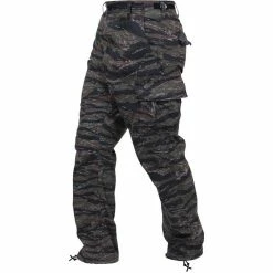 Rothco Tiger Stripe Camouflage - Military BDU Pants - Polyester Cotton Twill