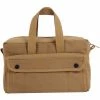 Army Navy Store Coyote Brown - Military GI Style Mechanics Tool Bag With Brass Zipper - Cotton Canvas Bags