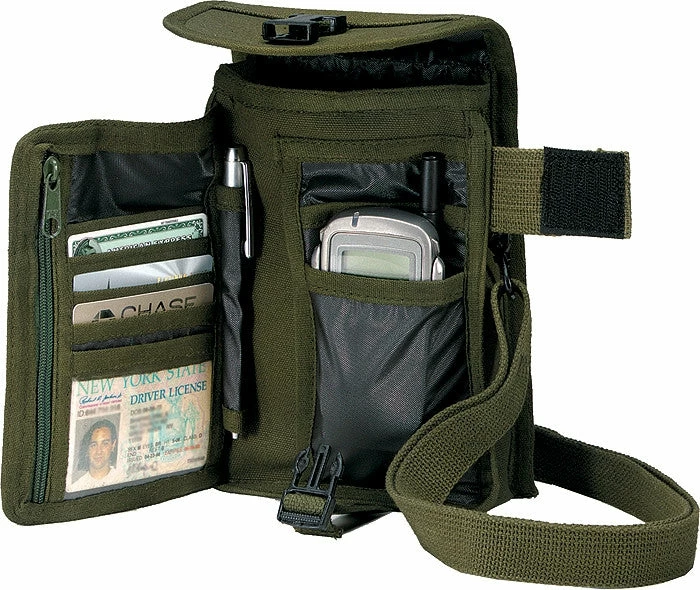 Rothco Olive Drab - Tactical Canvas Travel Portfolio Shoulder Bag Bags 3 Rothco Olive Drab - Tactical Canvas Travel Portfolio Shoulder Bag Bags