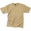 Rothco Khaki - Military GI Type Short Sleeve T-Shirt - Polyester Cotton