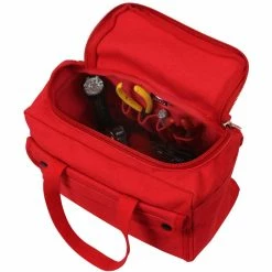 Army Navy Store Red - Mechanics Tool Bag With U Shaped Zipper