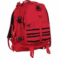 Rothco Bags Red - Military MOLLE Compatible Large Transport Pack