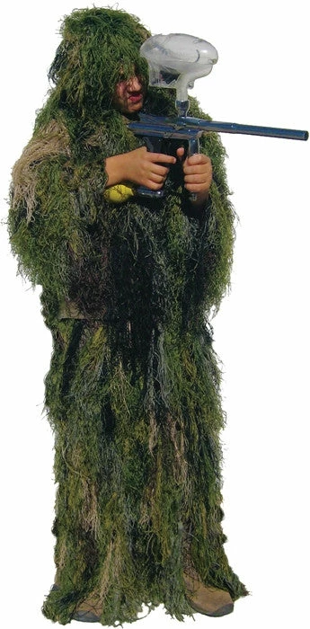 Rothco Woodland Camouflage - Kids Bushrag Ultralight Ghillie Suit 3 Rothco Woodland Camouflage - Kids Bushrag Ultralight Ghillie Suit