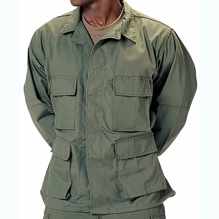 Rothco Olive Drab - Military BDU Shirt - Polyester Cotton Twill Shirts 3 Rothco Olive Drab - Military BDU Shirt - Polyester Cotton Twill Shirts