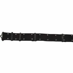 Rothco Black - Army Style Pistol Belt With Metal Buckle - Nylon Belts / Suspenders