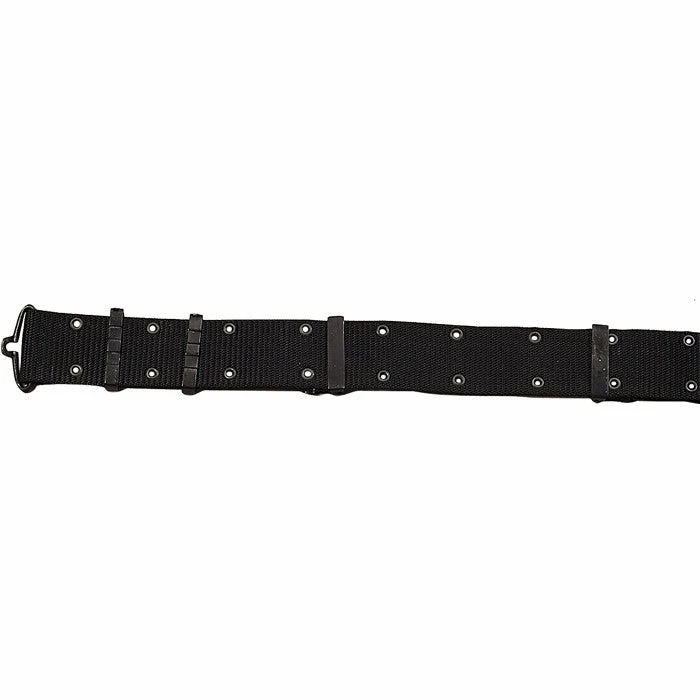 Rothco Black - Army Style Pistol Belt With Metal Buckle - Nylon Belts / Suspenders 3 Rothco Black - Army Style Pistol Belt With Metal Buckle - Nylon Belts / Suspenders