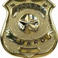 Rothco Law Enforcement Gear Gold - SECURITY GUARD Pin-On Badge