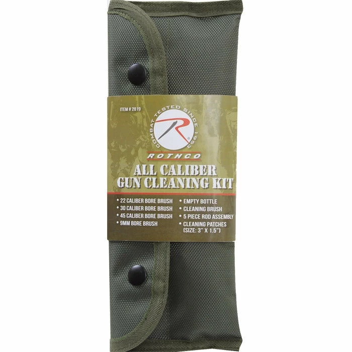 Army Navy Store Hunting / Shooting Gear Olive Drab - Tactical MOLLE All Caliber Gun Cleaning Kit 3 Army Navy Store Hunting / Shooting Gear Olive Drab - Tactical MOLLE All Caliber Gun Cleaning Kit