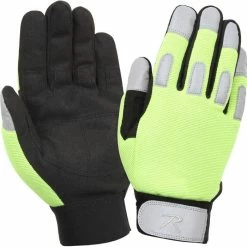 Rothco Safety Green - Lightweight All Purpose Tactical Duty Gloves