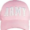 Rothco Headwear Pink - ARMY Deluxe Adjustable Cap