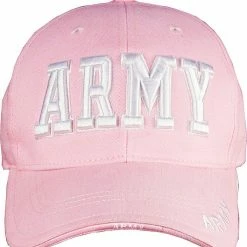 Rothco Headwear Pink - ARMY Deluxe Adjustable Cap