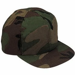 Rothco Woodland Camouflage - Kids Military Adjustable Baseball Cap Headwear