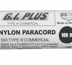 Rothco Paracord / Rope / Rappelling Gear Woodland Camouflage - Military Grade 550 LB Tested Type III Paracord Rope 100' - Nylon USA Made