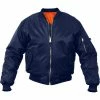 Rothco Navy Blue - Air Force MA-1 Bomber Flight Jacket Jackets / Coats
