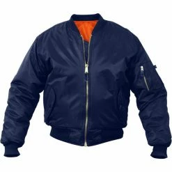 Rothco Navy Blue - Air Force MA-1 Bomber Flight Jacket Jackets / Coats