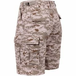 Rothco Digital Desert Camouflage - Military Cargo BDU Shorts - Polyester Cotton Twill 8 Rothco Digital Desert Camouflage - Military Cargo BDU Shorts - Polyester Cotton Twill