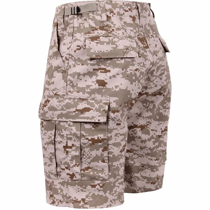 Rothco Digital Desert Camouflage - Military Cargo BDU Shorts - Polyester Cotton Twill 5 Rothco Digital Desert Camouflage - Military Cargo BDU Shorts - Polyester Cotton Twill