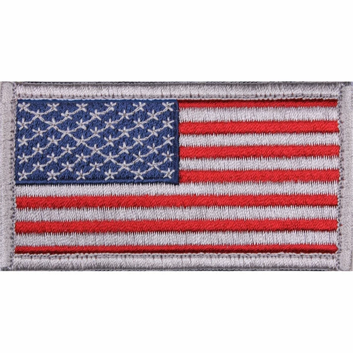 Rothco Patches Red/White/Blue - US Flag Patch With Hook And Loop Closure 3 Rothco Patches Red/White/Blue - US Flag Patch With Hook And Loop Closure