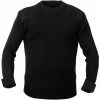 Rothco Black - Military Style Army Commando Crew Neck Sweater - Acrylic