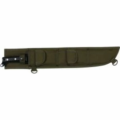 Army Navy Store Olive Drab - Tactical MOLLE 18 In. Jungle Machete Sheath Pocket Tools / Knife Accessories