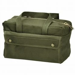 Rothco Bags Olive Drab - Military GI Style Improved Mechanics Tool Bag - Cotton Canvas
