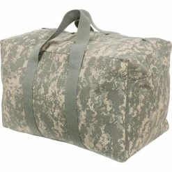 Rothco ACU Digital Camouflage - Military Parachute Cargo Bag Traveling Carry Duffle