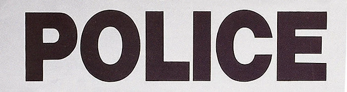 Rothco Patches Grey - Law Enforcment POLICE Reflective Sew On Patch 3.5 In. X 12 In. 3 Rothco Patches Grey - Law Enforcment POLICE Reflective Sew On Patch 3.5 In. X 12 In.