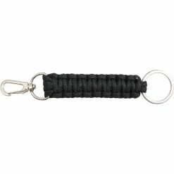 Rothco Key Chains Black - Survival Paracord Keychain