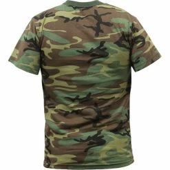Rothco Woodland Camouflage - Military T-Shirt