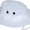 Rothco Headwear White - Military Boonie Hat - Cotton Polyester