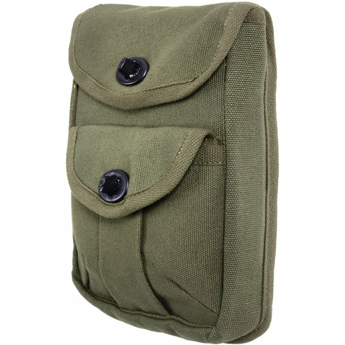 Army Navy Store Olive Drab - Army 2-Pocket Ammo Pouch 4 Army Navy Store Olive Drab - Army 2-Pocket Ammo Pouch