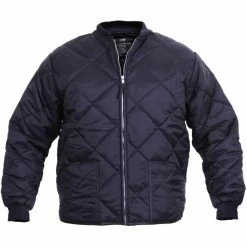 Rothco Jackets / Coats Navy Blue - Diamond Quilted Flight Jacket