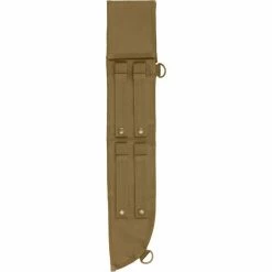 Army Navy Store Pocket Tools / Knife Accessories Coyote Brown - Tactical MOLLE 18 In. Jungle Machete Sheath