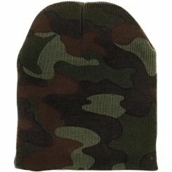 Rothco Headwear Woodland Camouflage - Military Deluxe Skull Cap - Acrylic