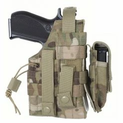 Army Navy Store Multicam Camouflage - MOLLE Modular Ambidextrous Holster Hunting / Shooting Gear