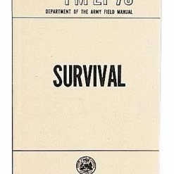 Rothco Books And Videos Top Selling Official Military Survival Manual FM-21-76