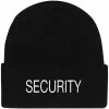 Rothco Headwear Black - Public Safety SECURITY Watch Cap With White Lettering