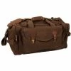 Rothco Bags Earth Brown - Long Weekend Tavel Bag With Leather Accents - Canvas