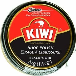 Rothco Kiwi Black - High Gloss Shoe Polish - USA Made Shoe Care