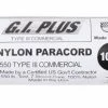 Rothco Royal Blue - Military Grade 550 LB Tested Type III Paracord Rope 100' - Nylon USA Made 1 Rothco Royal Blue - Military Grade 550 LB Tested Type III Paracord Rope 100' - Nylon USA Made