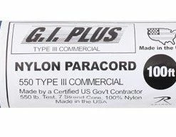 Rothco Royal Blue - Military Grade 550 LB Tested Type III Paracord Rope 100' - Nylon USA Made