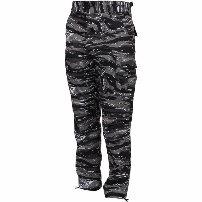 Rothco Urban Tiger Stripe Camouflage - Military BDU Pants - Polyester Cotton Twill 6 Rothco Urban Tiger Stripe Camouflage - Military BDU Pants - Polyester Cotton Twill