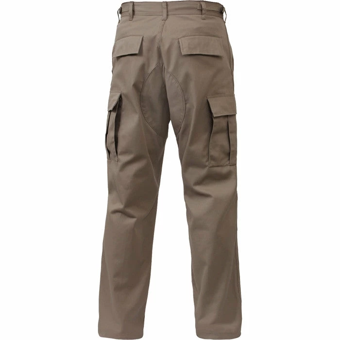 Rothco Khaki - Military BDU Pants - Cotton Ripstop 4 Rothco Khaki - Military BDU Pants - Cotton Ripstop