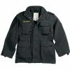 Rothco Black - Military Vintage M-65 Field Jacket Jackets / Coats
