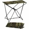 Rothco Camping / Survival Gear Woodland Camouflage - Military Mini Portable Folding Camp Stool