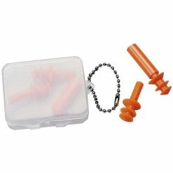 Rothco Orange - Genuine GI Uncorded Reusable Military Ear Plugs Hunting / Shooting Gear