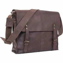 Army Navy Store Brown - Leather Medic Sholuder Bag