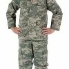 Rothco Kids ACU Digital Camouflage - Military BDU Shirt Shirts