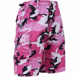 Rothco Pink Camouflage - Military Cargo BDU Shorts - Polyester Cotton Twill 8 Rothco Pink Camouflage - Military Cargo BDU Shorts - Polyester Cotton Twill